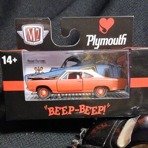 Plymouth Red Toy Car by M2 Machines